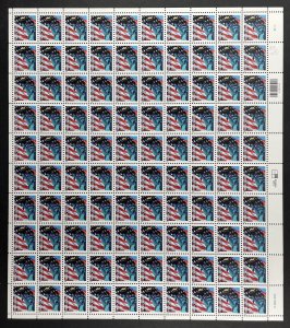 3965 LADY LIBERTY & FLAG Sheet of 100 US FC ND  Stamps 2005 NH, Marked