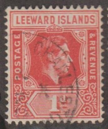 Leeward Islands Scott #105b Stamp - Used Single