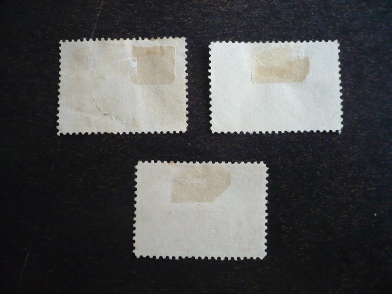 Stamps - Canada - Scott# 51-53 - Used Part Set of 3 Stamps