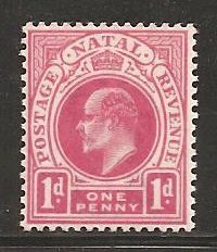 Natal SC 82 Mint, Never Hinged