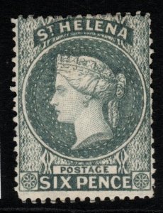 ST.HELENA SG44 1887 6d GREY MTD MINT