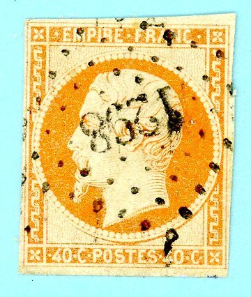 France, Scott #18, Used