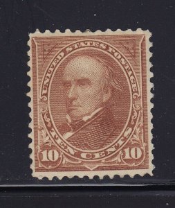 282C VF original gum previously hinged with nice color cv $ 175 ! see pic !