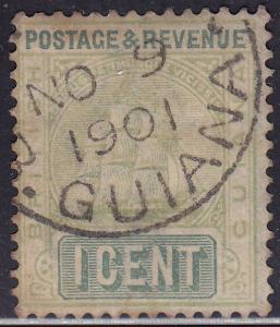 Br Guiana 131a USED 1900 Seal of the Colony