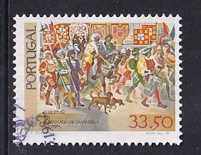 Portugal    #1538  used  1982  Europa  embassy of king