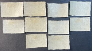 PITCAIRN ISLANDS # 1-8--MINT/HINGED----COMPLETE SET-----1940-51