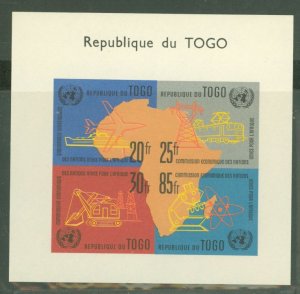 Togo #410a Mint (NH) Souvenir Sheet