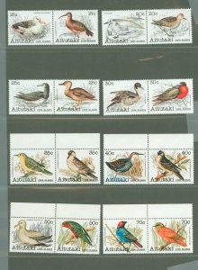 Aitutaki #216A-246D  Single (Complete Set)