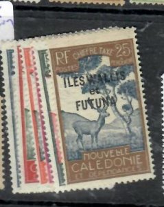 WALLIS & FUTUNA ISLANDS DEER  SC J11-15, 17      MOG    P0321E H