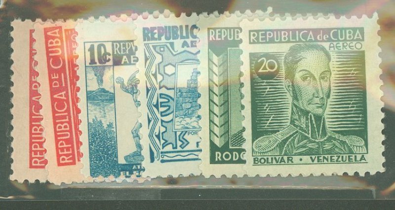 Cuba #C24-9  Single (Complete Set)