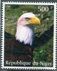 Niger 1999 BIRD OF PREY EAGLE 1 value Perforated Mint (NH)