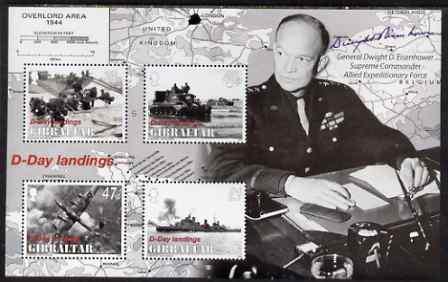 Gibraltar 2004 60th Anniversary of D-Day Landings perf sh...