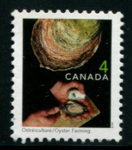1676 Canada 4c Oyster Farming, used