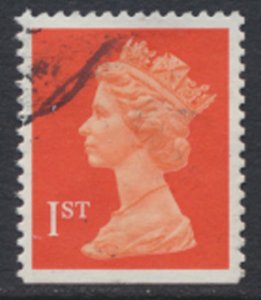 GB Machin 1st  SG 1516m SC#  MH188b FU see scan details  