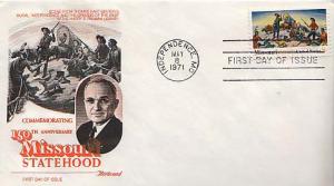 United States, First Day Cover, Missouri, Art