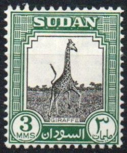 Sudan Sc #100 Mint Hinged