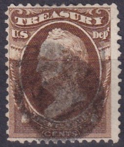 US #O80  F-VF Used CV $100.00  (Z2486)