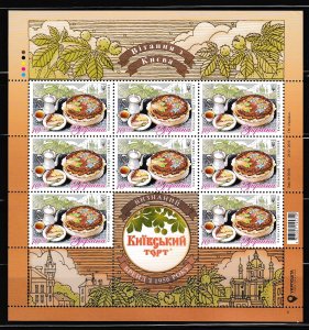 Ukraine - FOOD - Sheetlet - MNH