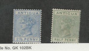 Antigua, Postage Stamp, #14, 12 Mint Hinged, 1882-86, JFZ