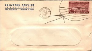 US Printers Service,Hartford,CT 1951 Cover