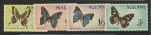 Malawi #37-40 Mint (NH) Single (Complete Set) (Butterflies)