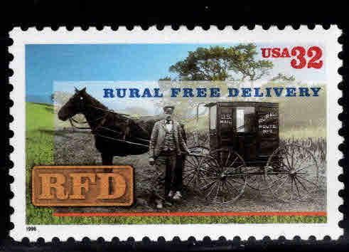 USA Scott 3090 MNH** 32c Rural Mail Coach stamp