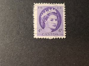 CA S#340 U-VF $0.04 06/10/1954 QEII - Wilding Portrait