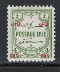 Jordan 1952 Postage Due 4f on 4m Scott # J49 MH