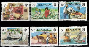 BERMUDA Scott 406-411 MNH** Heritage stamp set