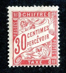 `1894 France  Sc # J35 mvlh* cv. $475 ( 2387 WX )