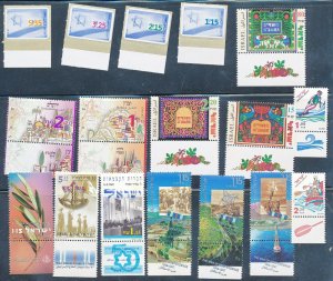 Israel 1998 Year Set Full Tabs + s/sheets VF MNH