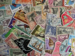 Sierra Leone collection of 55 different, up to 2006 era check them out! 