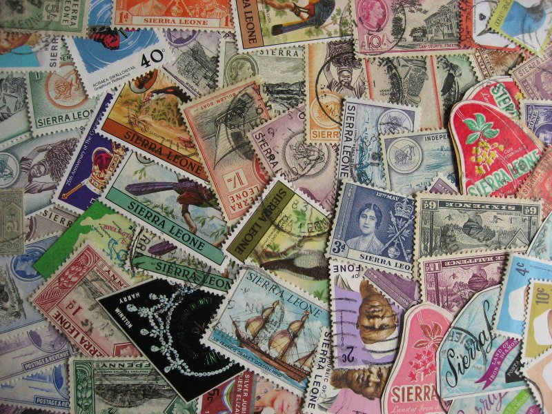 Sierra Leone collection of 55 different, up to 2006 era check them out! 