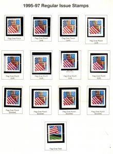 US  2997 MNH 13 diff