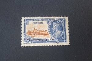 Ceylon 1935 Sc 262 FU