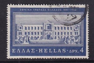 Greece  #847  used 1966 Bank of |Greece 4d