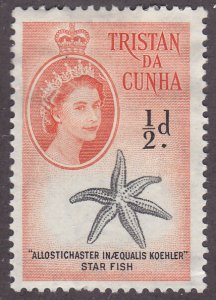 Tristan Da Cunha 28 Starfish 1960