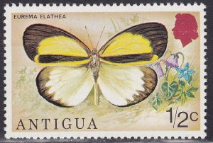 Antigua 387 Butterflies 1975