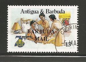 Barbuda  1986  overprint stamp used scott # 769