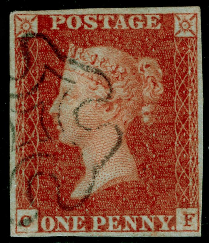 SG8, 1d red-brown PLATE 29, FINE USED. Cat £120. SCOTTISH MX 