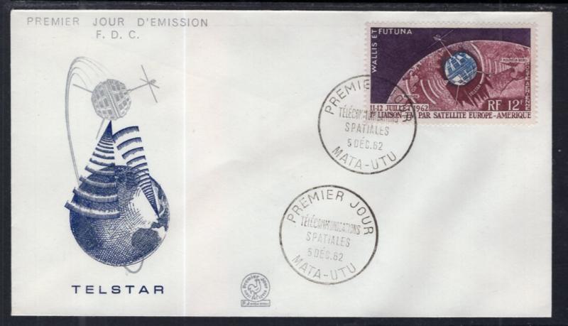 Wallis and Futuna Islands C17 Space U/A FDC