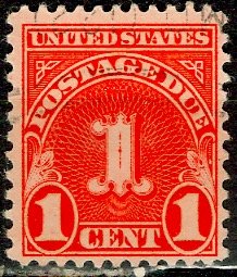 USA; 1931: Sc. # J80. O/Used Single Stamp