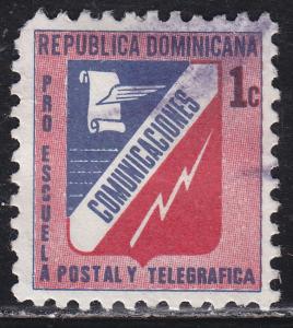 Dominican Republic RA58 Postal Tax Stamp 1973