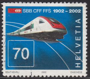 Switzerland 1116 Swiss Railways 2002