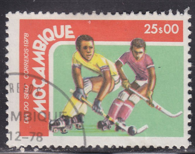 Mozambique 612 Roller Ball Hockey 1978