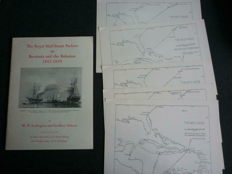 THE ROYAL MAIL STEAM PACKETS TO BERMUDA AND THE BAHAMAS by LUDINGTON & OSBORN