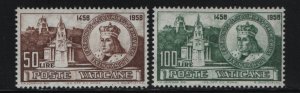 VATICAN CITY, 264-265  MNH SET