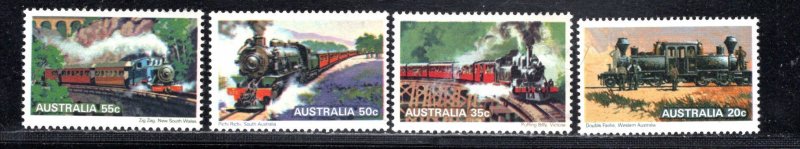 AUSTRALIA SC# 707-10 FVF/MOG