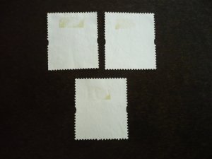 Stamps - Malaysia - Scott# 777,779-780 - Used Part Set of 3 Stamps