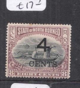 North Borneo SG 114 MOG (4dnm)